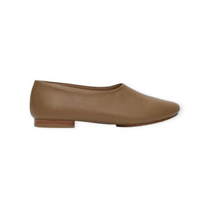 Lauren Manoogian Taupe Mat Ballerina Flats In Loam EU 36 US 5.5 to 6